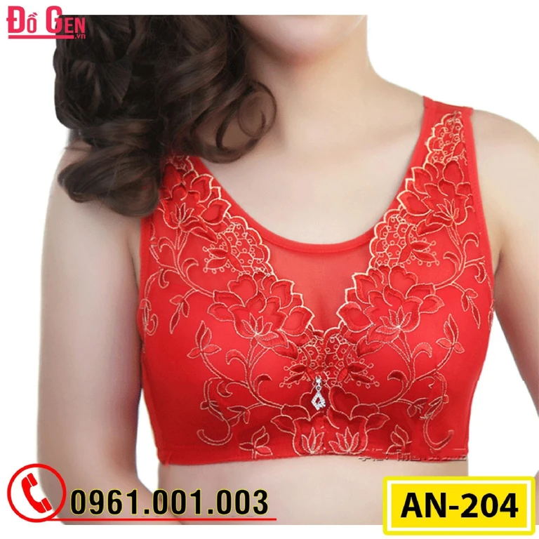Áo Ngực Ren Bản To Cao Cấp AN-204