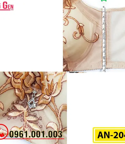 Áo Ngực Ren Bản To Cao Cấp AN-204