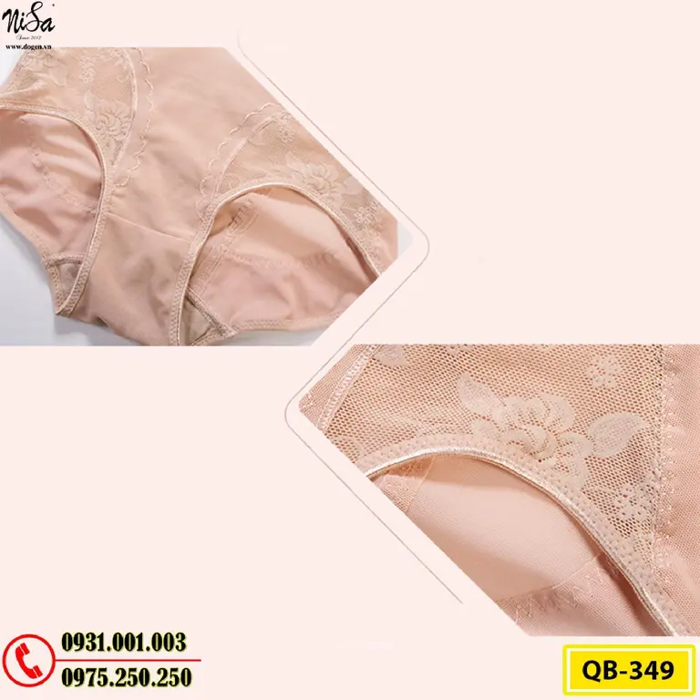 Quần Gen Lót Định Hình Chống Cuộn Cao Cấp Hỗ Trợ Giảm Cân (Cod: QB-349)