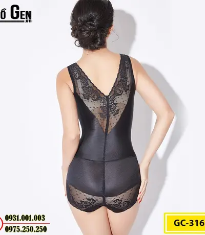 Bộ Đồ Gen Định Hình - Đồ Lót Định Hình Dành Cho Người Thừa Cân, Béo Phì (Cod: GC-3167)