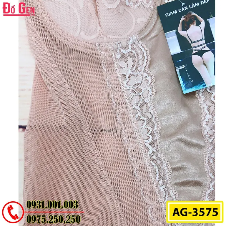 Áo Gen Định Hình - Áo Lót Nịt Bụng Định Hình Thu Gọn Vòng Eo (Cod: AG-3575)