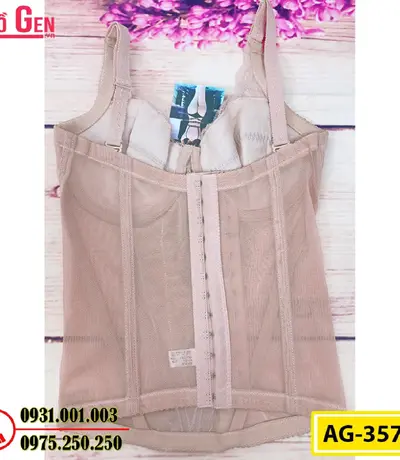Áo Gen Định Hình - Áo Lót Nịt Bụng Định Hình Thu Gọn Vòng Eo (Cod: AG-3575)