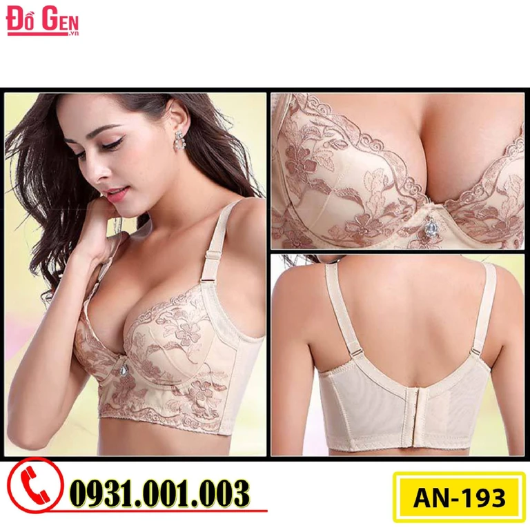 Áo Ngực Nâng Ngực Bản To Cao Cấp AN-193