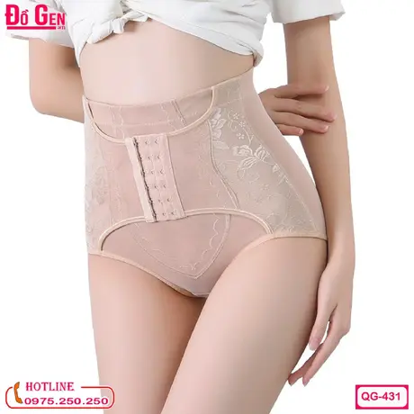 Quần Gen Nịt Bụng Dưới Cao Cấp Dạng Gài Cao Cấp QG-431