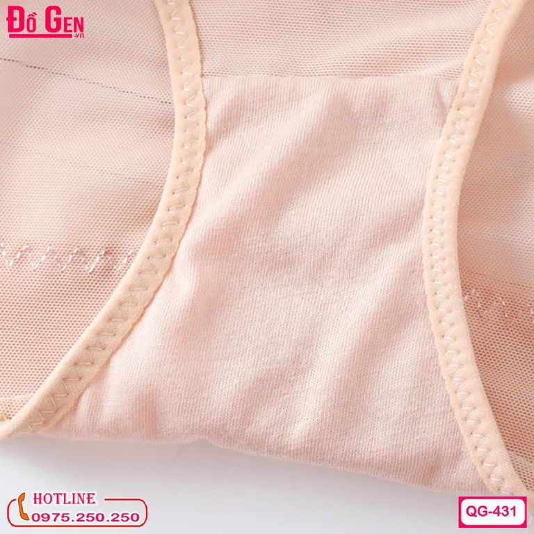 Quần Gen Nịt Bụng Dưới Dạng Gài Cao Cấp QB-431