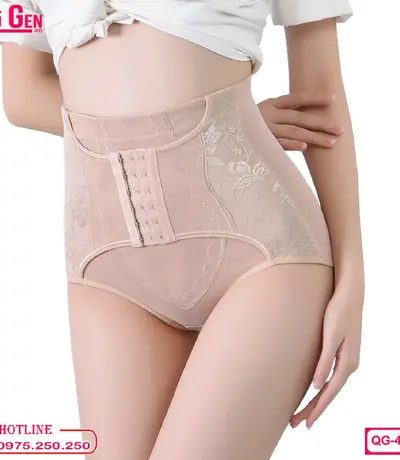 Quần Gen Nịt Bụng Dưới Cao Cấp Dạng Gài Cao Cấp QG-431
