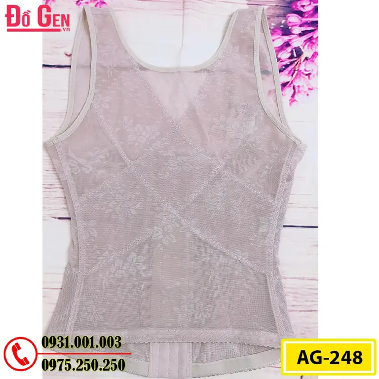 Áo Lót Gen Định Hình Cao Cấp Nhỏ Eo Thon Bụng (Cod: AG-248)