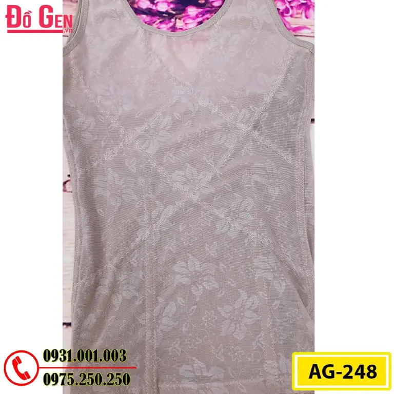 Áo Lót Gen Định Hình Cao Cấp Nhỏ Eo Thon Bụng (Cod: AG-248)