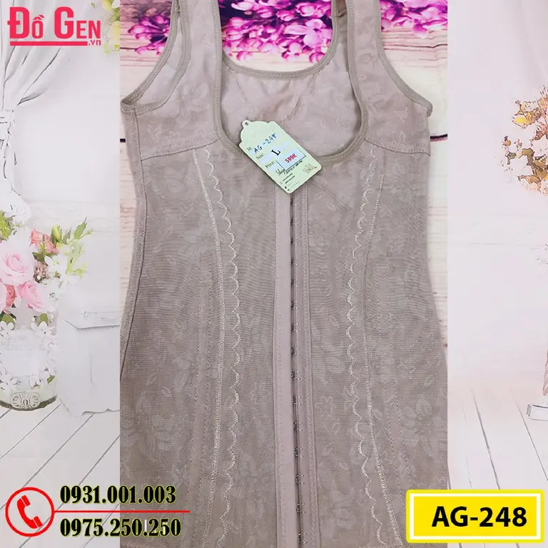 Áo Lót Gen Định Hình Cao Cấp Nhỏ Eo Thon Bụng (Cod: AG-248)