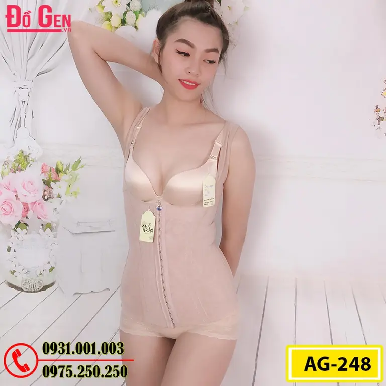 Áo Lót Gen Định Hình Cao Cấp Nhỏ Eo Thon Bụng (Cod: AG-248)