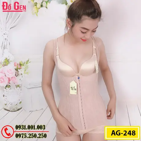 Áo Lót Gen Định Hình Cao Cấp Nhỏ Eo Thon Bụng (Cod: AG-248)