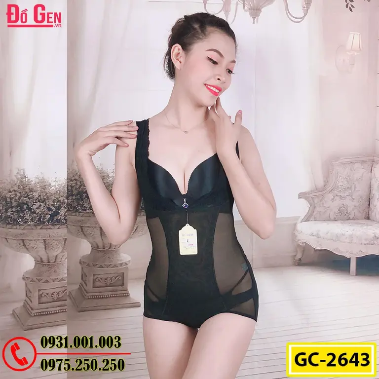Gen Nịt Bụng - Bộ Đồ Lót Gen Định Hình Cao Cấp Nhỏ Eo Thon Bụng (Cod: GC-2643)