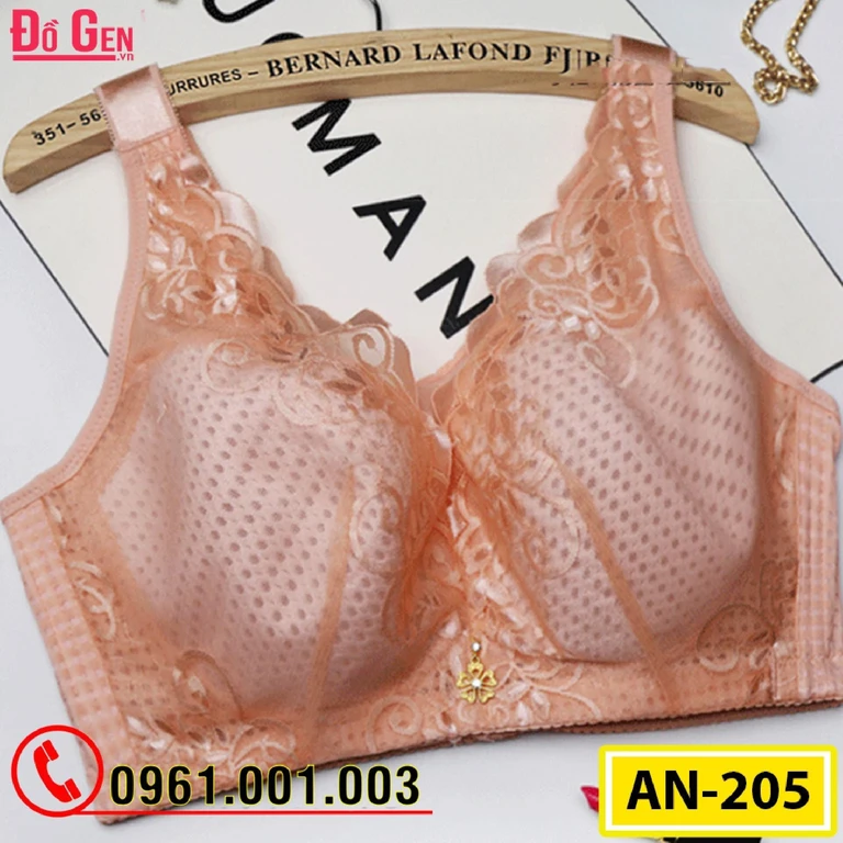 Áo Lót Ren Không Mút Ngực Bản To Cao Cấp AN-205