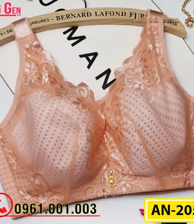 Áo Lót Ren Không Mút Ngực Bản To Cao Cấp AN-205