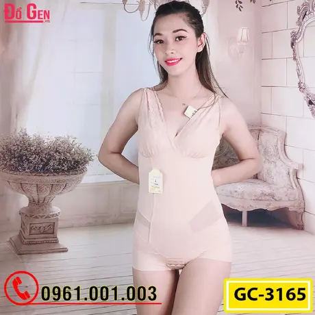 Bộ Đồ Lót Gen Định Hình - Gen Nịt Bụng Thu Gọn Vòng Eo (Cod: GC-3165)