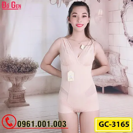 Bộ Đồ Lót Gen Định Hình - Gen Nịt Bụng Thu Gọn Vòng Eo (Cod: GC-3165)