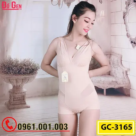 Bộ Đồ Lót Gen Định Hình - Gen Nịt Bụng Thu Gọn Vòng Eo (Cod: GC-3165)
