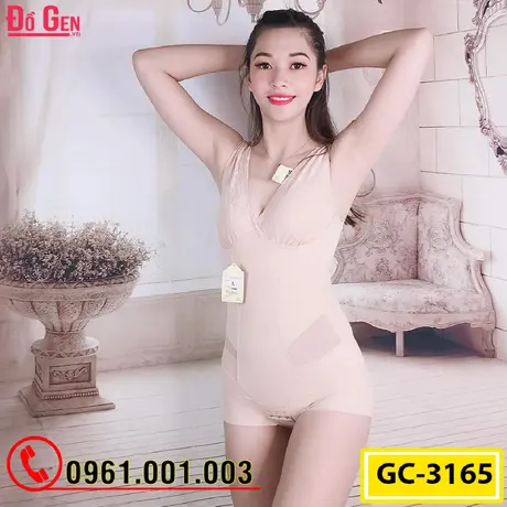 Bộ Đồ Lót Gen Định Hình - Gen Nịt Bụng Thu Gọn Vòng Eo (Cod: GC-3165)