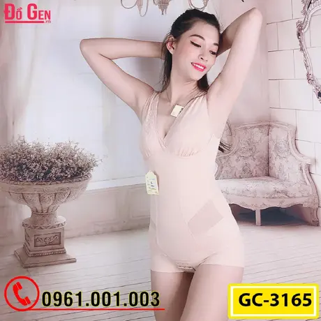 Bộ Đồ Lót Gen Định Hình - Gen Nịt Bụng Thu Gọn Vòng Eo (Cod: GC-3165)