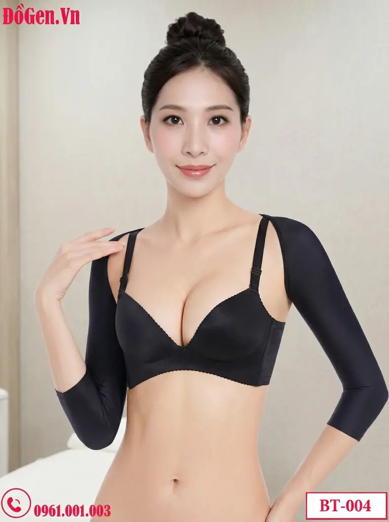 Áo gen cánh tay cắt may hở nách siêu thoáng khí giúp ngăn ngừa ẩm ướt vùng da nhạy cảm.