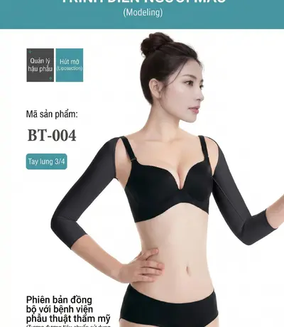 Đai định hình vùng cánh tay giảm cảm giác đau nhức và tạo sự an toàn cho người mặc khi vận động.