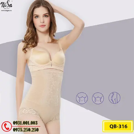 Quần Lót Gen Bụng Định Hình Chống Cuộn Thu Gọn Vòng Eo (Cod: QB-316)