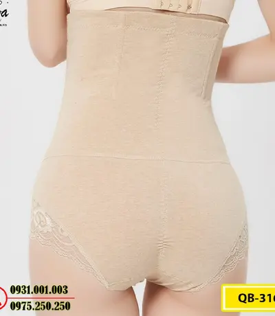 Quần Lót Gen Bụng Định Hình Chống Cuộn Thu Gọn Vòng Eo (Cod: QB-316)