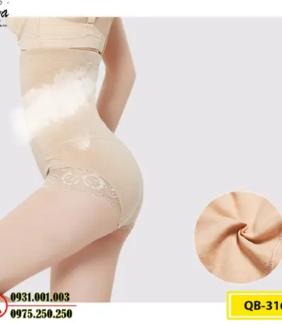 Quần Lót Gen Bụng Định Hình Chống Cuộn Thu Gọn Vòng Eo (Cod: QB-316)