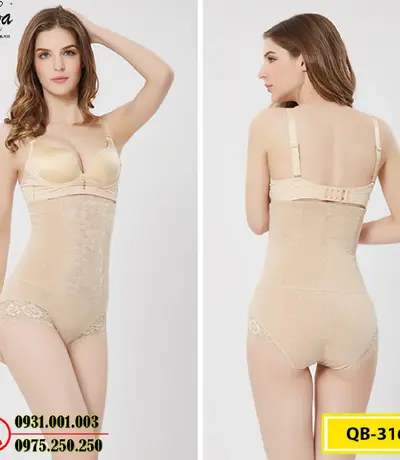 Quần Lót Gen Bụng Định Hình Chống Cuộn Thu Gọn Vòng Eo (Cod: QB-316)