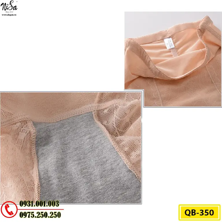 Quần Gen Định Hình - Quần Lót Định Hình Thu Gọn Vòng Eo (Cod: QB-350)