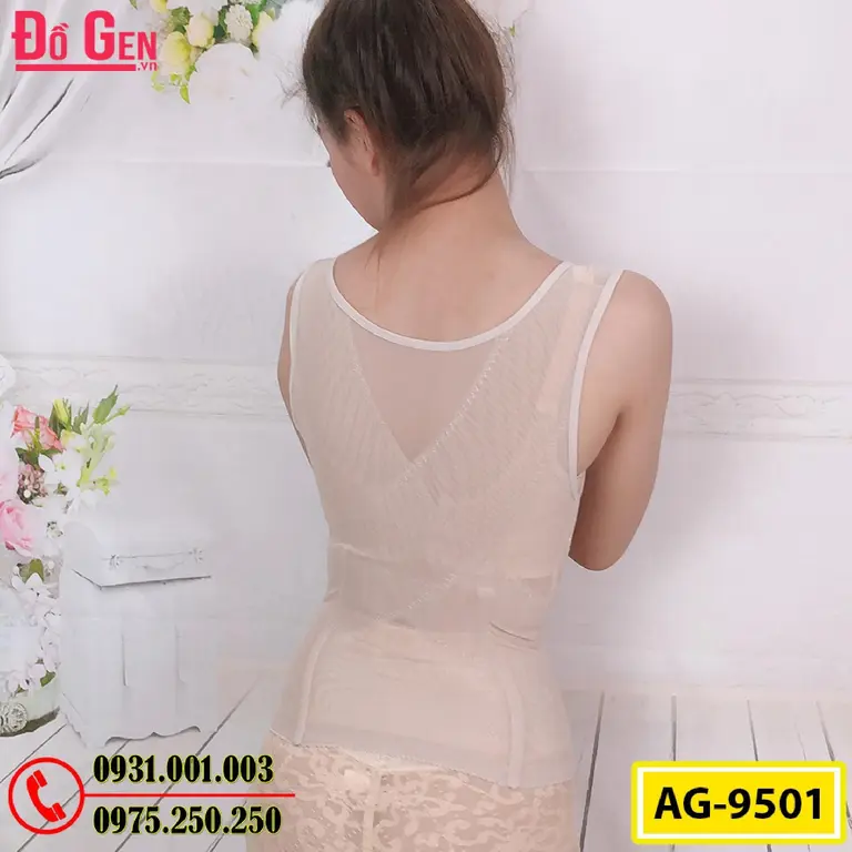 Gen Nịt Bụng - Áo Lót Gen Định Hình Cao Cấp Thu Nhỏ Vòng Eo (Cod: AG-9501)