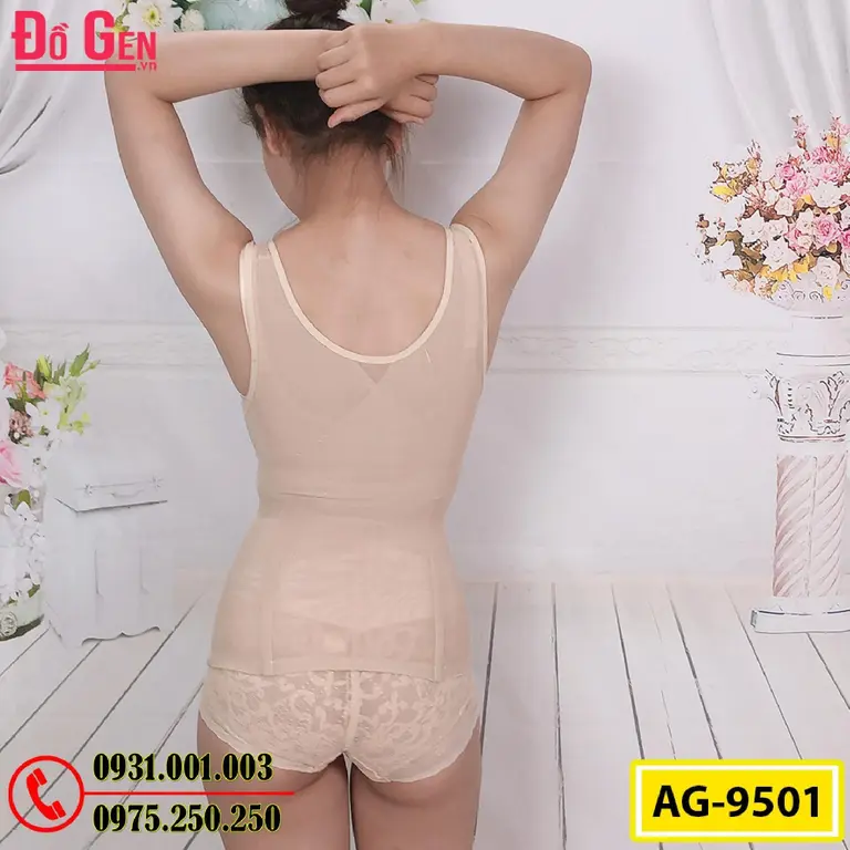 Gen Nịt Bụng - Áo Lót Gen Định Hình Cao Cấp Thu Nhỏ Vòng Eo (Cod: AG-9501)