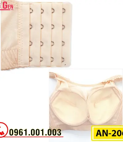 Áo Ngực Ren Bản To Không Gọng Cao Cấp AN-206