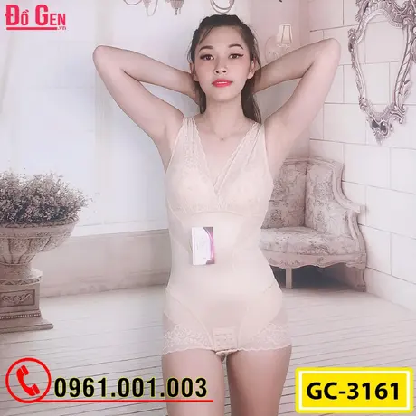 Bộ Đồ Lót Gen Định Hình - Gen Nịt Bụng Thu Gọn Vòng Eo (Cod: GC-3161)