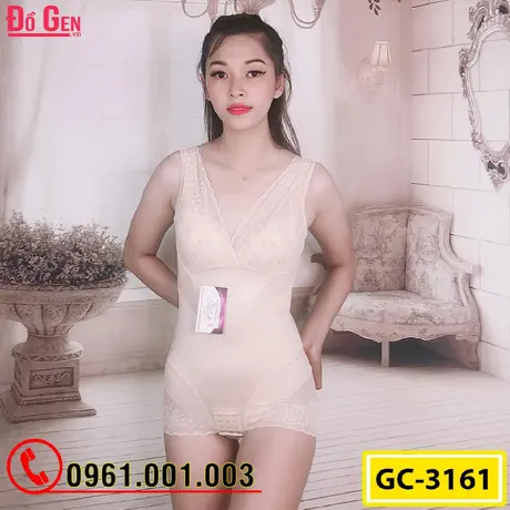 Bộ Đồ Lót Gen Định Hình - Gen Nịt Bụng Thu Gọn Vòng Eo (Cod: GC-3161)