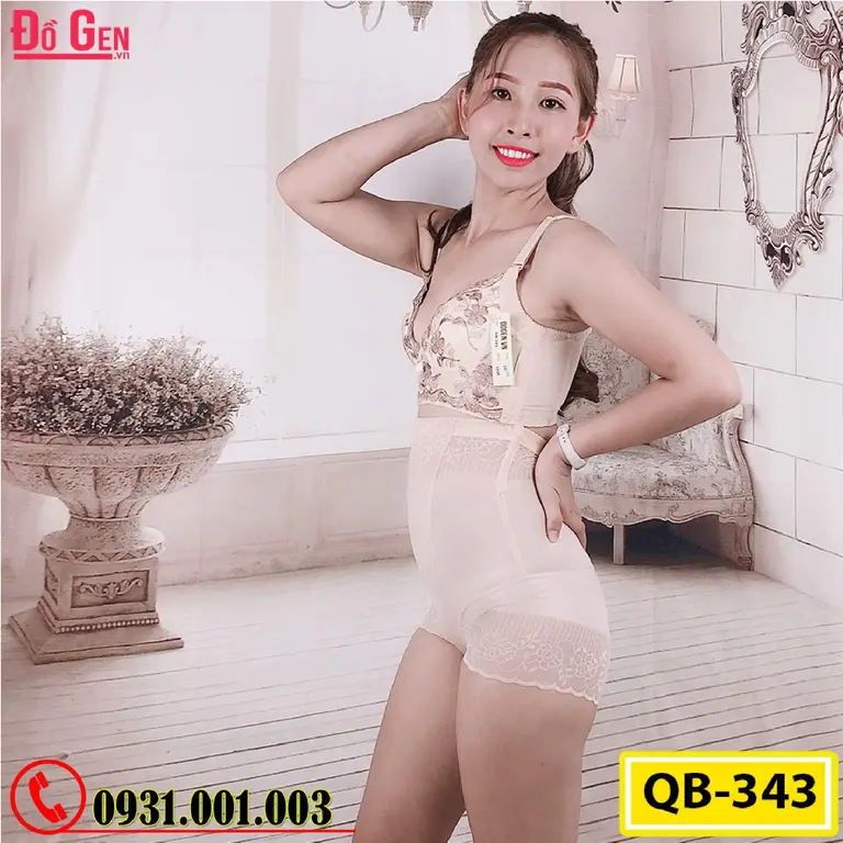 Quần Gen Định Hình - Quần Lót Gen Định Hình Nâng Mông, Thu Nhỏ Eo (Cod: QB-343)