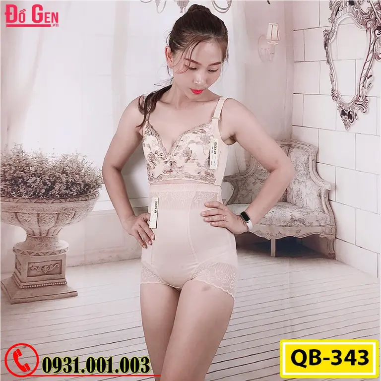 Quần Gen Định Hình - Quần Lót Gen Định Hình Nâng Mông, Thu Nhỏ Eo (Cod: QB-343)