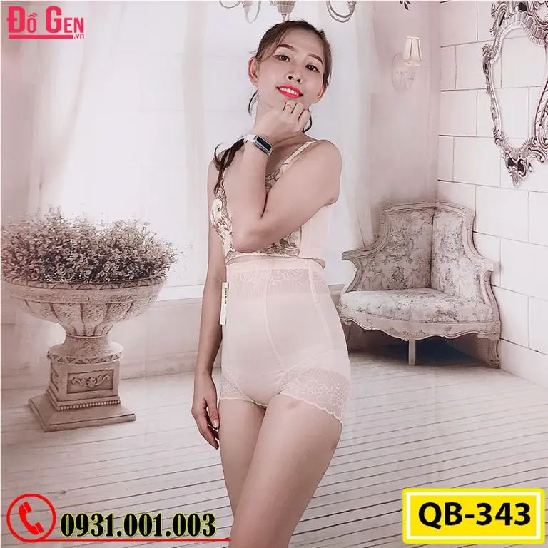 Quần Gen Định Hình - Quần Lót Gen Định Hình Nâng Mông, Thu Nhỏ Eo (Cod: QB-343)