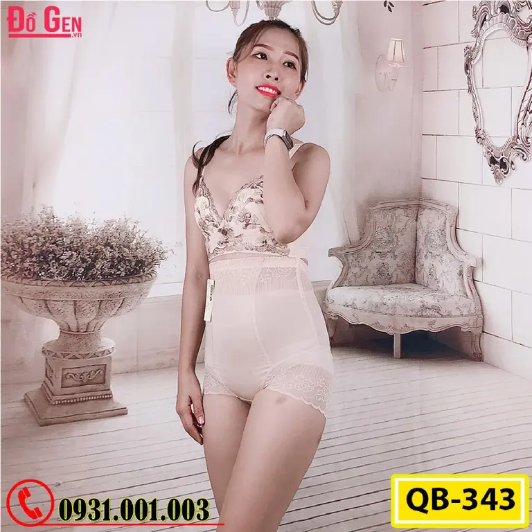 Quần Gen Định Hình - Quần Lót Gen Định Hình Nâng Mông, Thu Nhỏ Eo (Cod: QB-343)