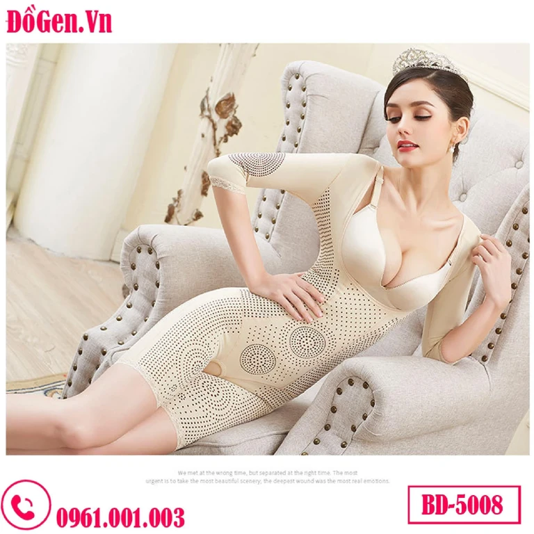 Bộ Gen Nịt Bụng Toàn Thân Cấp Tốc Chính Hãng BĐ-5008 Cho Phụ Nữ Sau Phẫu Thuật