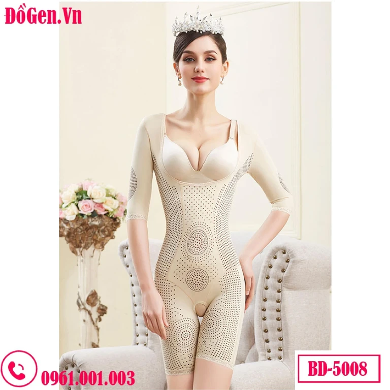 Bộ Gen Nịt Bụng Toàn Thân Cấp Tốc Chính Hãng BĐ-5008 Cho Phụ Nữ Sau Phẫu Thuật