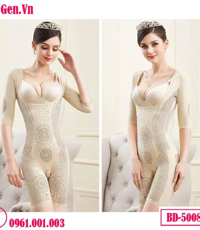 Bộ Gen Nịt Bụng Toàn Thân Cấp Tốc Chính Hãng BĐ-5008 Cho Phụ Nữ Sau Phẫu Thuật