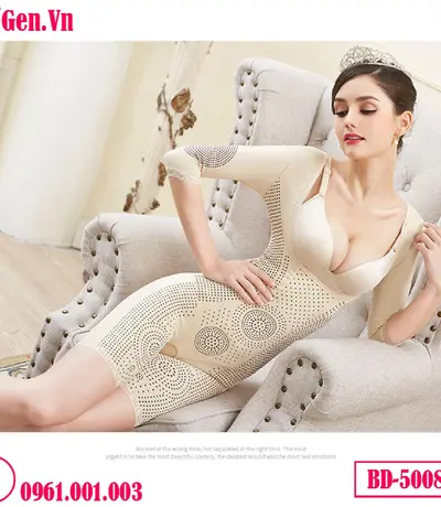 Bộ Gen Nịt Bụng Toàn Thân Cấp Tốc Chính Hãng BĐ-5008 Cho Phụ Nữ Sau Phẫu Thuật