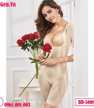 Bộ Gen Nịt Bụng Toàn Thân Cấp Tốc Chính Hãng BĐ-5008 Cho Phụ Nữ Sau Phẫu Thuật