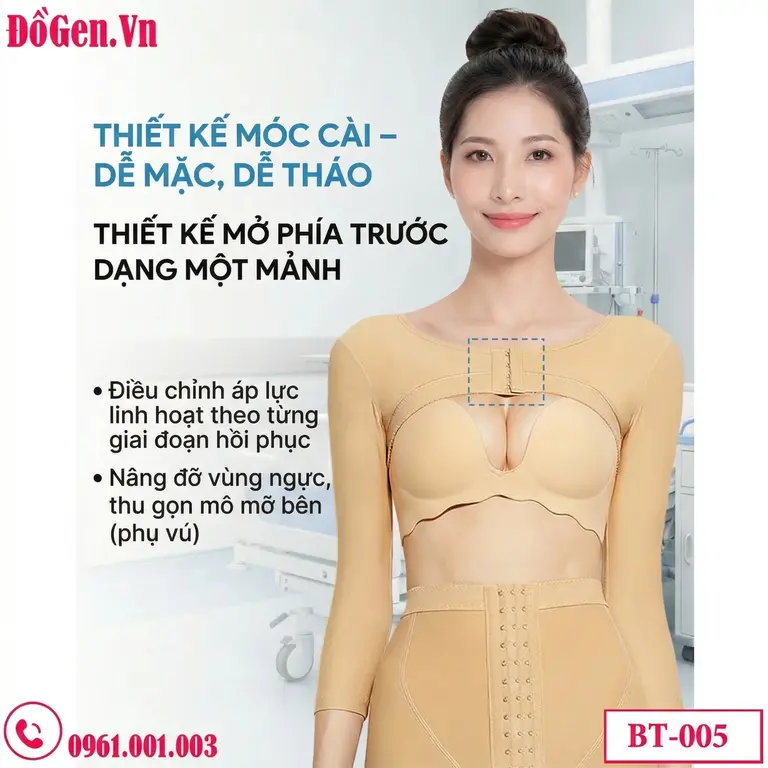 áo gen tay sau phẫu thuật hỗ trợ hồi phục nhanh