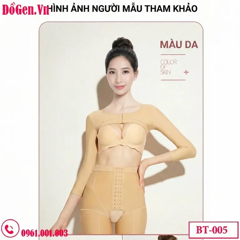 áo gen sau hút mỡ cánh tay ép mỡ giảm phù nề