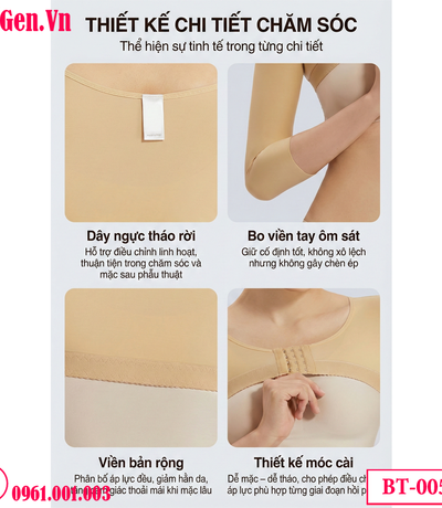 áo định hình bắp tay nữ giúp thon gọn và săn chắc