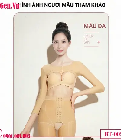 áo gen sau hút mỡ cánh tay ép mỡ giảm phù nề