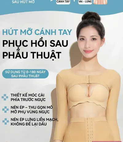 áo gen định hình upper body tạo dáng thon gọn