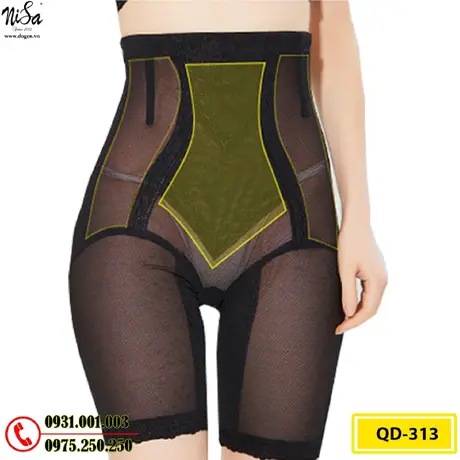 Quần Lót Gen Nịt Bụng Chống Cuộn Định Hình Vòng Eo Đùi (Cod: QD-313)